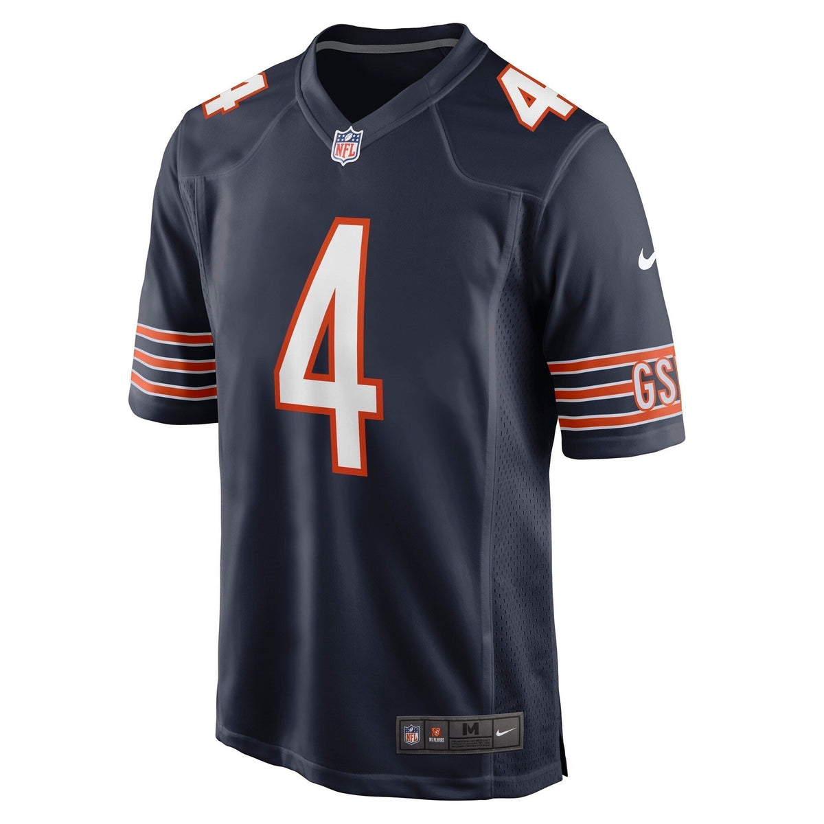 Eddie Jackson Chicago Bears  Game   Jersey - Navy