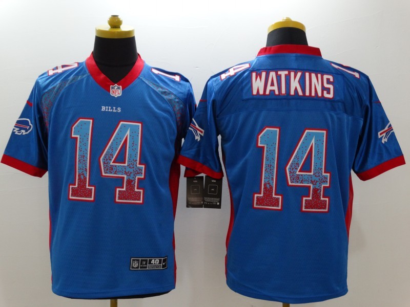 Men's Buffalo Bills Sammy Watkins #14 Blue Game Jersey1