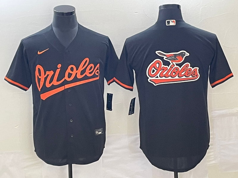 Men's Baltimore Orioles Black Alternate Replica Team Jersey1