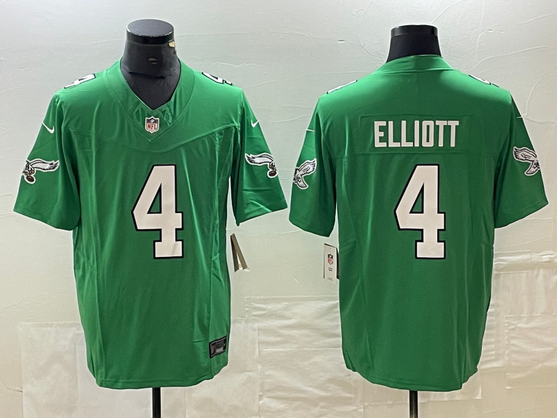 Men's Philadelphia Eagles Jake Elliott #4 Kelly Green Game Jersey1