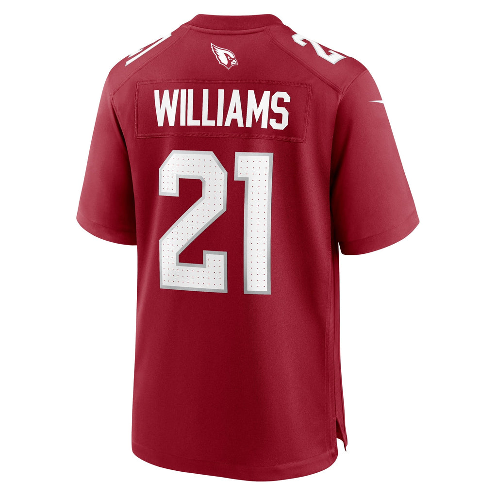 Garrett Williams Arizona Cardinals   Game Jersey -  Cardinal