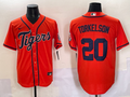 Men's Detroit Tigers Spencer Torkelson #20 Orange Limited Player Jersey