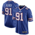 Ed Oliver Buffalo Bills  Team Game   Jersey - Royal