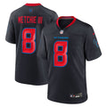 John Metchie III Houston Texans  2nd Alternate Game Jersey -  Navy