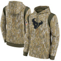 Men's Houston Texans  2021 Salute to Service Hoodie1 Camouflage