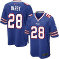 Bills #28 Ronald Darby Royal Blue Team Color Youth Stitched  Elite Jersey