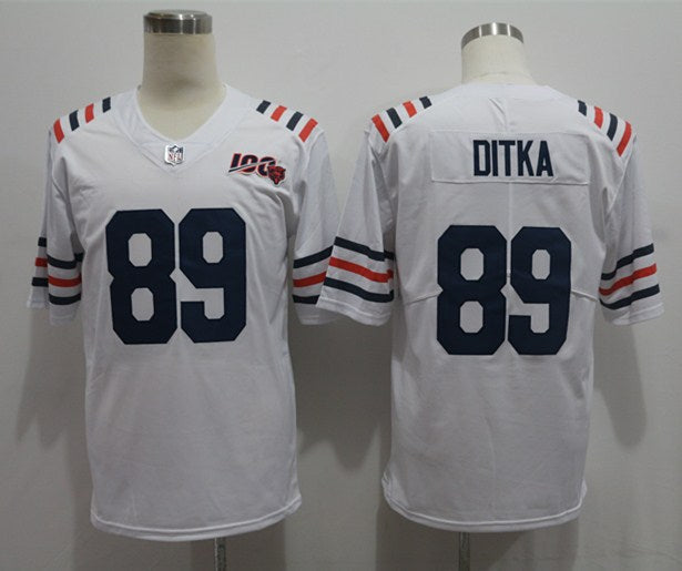 Men's Chicago Bears Mike Ditka 2021  Draft First Round Pick Alternate Jersey1