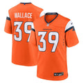 Levi Wallace Denver Broncos  Team Game Jersey -  Orange