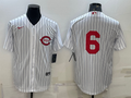Men's Cincinnati Reds Jonathan India #6 White 2022  at Field of Dreams Game Authentic Player Jersey1