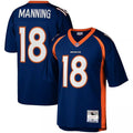 Denver Broncos Peyton Manning #18  Navy 2015  Legacy Jersey