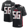 Keith Brooking Atlanta Falcons  Game Retired   Jersey - Black