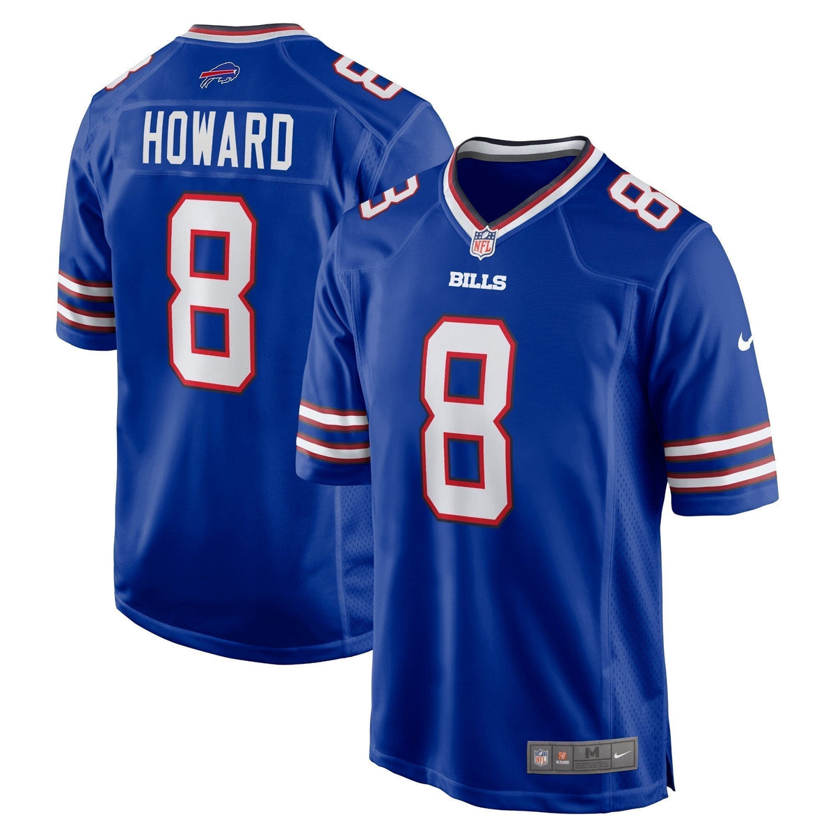 O.J. Howard Buffalo Bills    Game Jersey - Royal