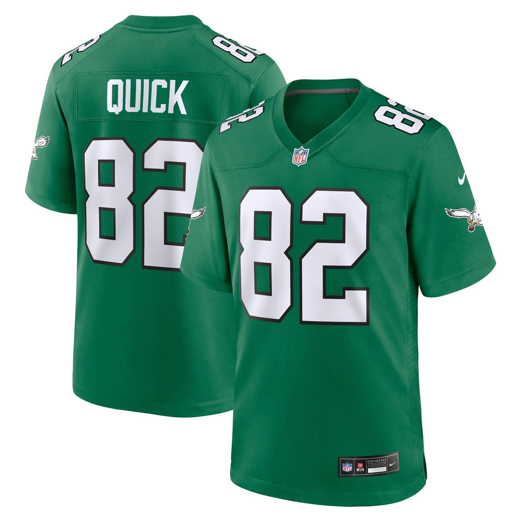 Mike Quick Philadelphia Eagles  Alternate Game Jersey - Kelly Green
