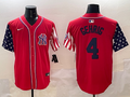 Men's New York Yankees Lou Gehrig #4 Red Limited Player Jersey