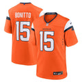 Nik Bonitto Denver Broncos  Team Game Jersey -  Orange
