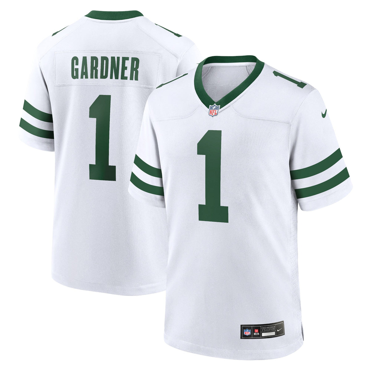 Ahmad Sauce Gardner New York Jets  Game Jersey - Legacy White