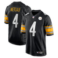 Men's Pittsburgh Steelers DK Metcalf  Black Game Player Jersey