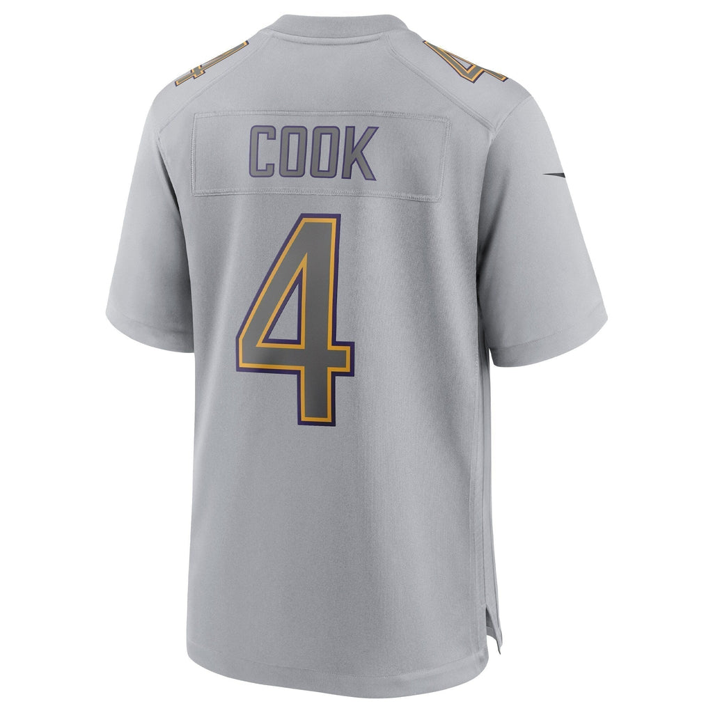 Dalvin Cook Minnesota Vikings  Atmosphere Fashion Game Jersey - Gray