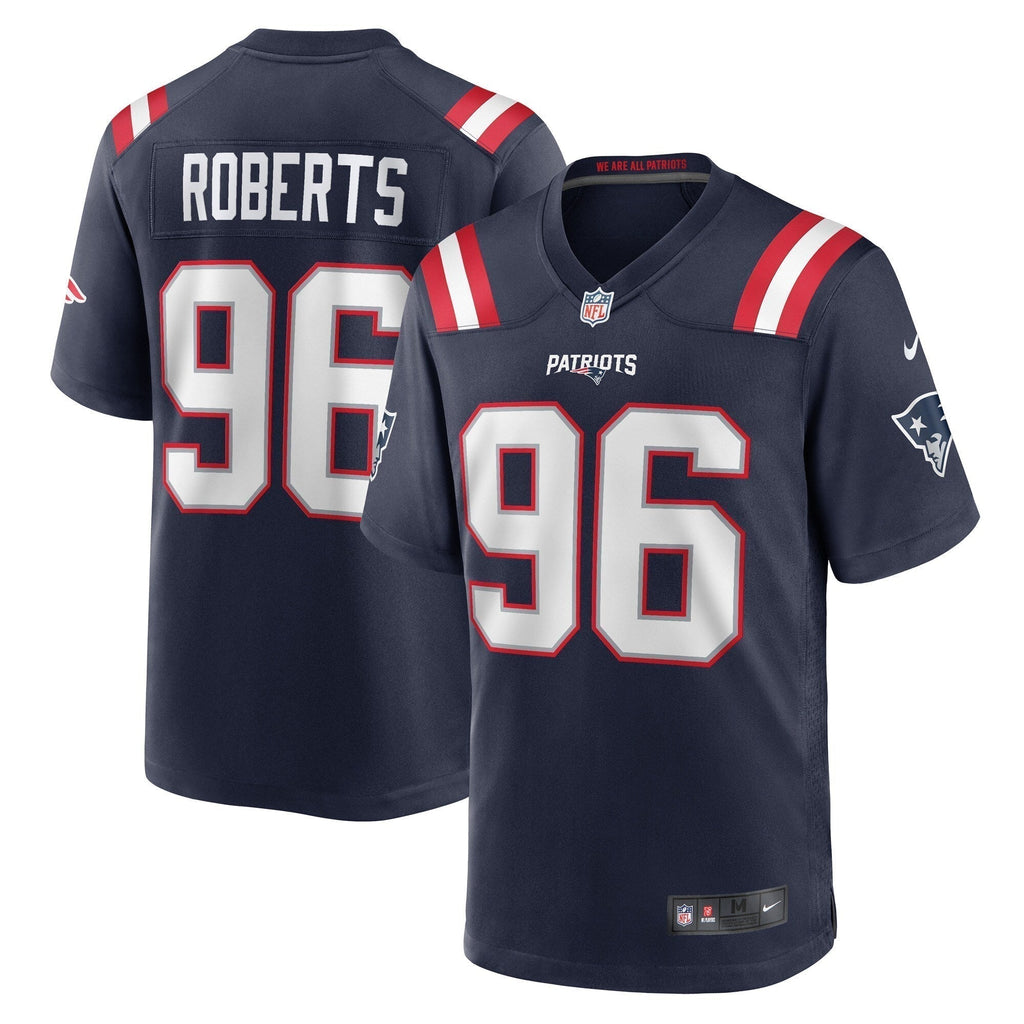 Sam Roberts New England Patriots  Game   Jersey - Navy