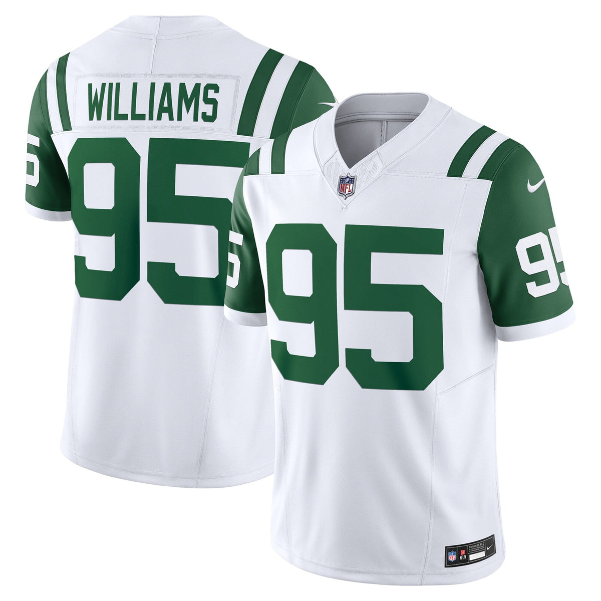 Quinnen Williams New York Jets  Classic Alternate Vapor F.U.S.E. Limited Jersey - White