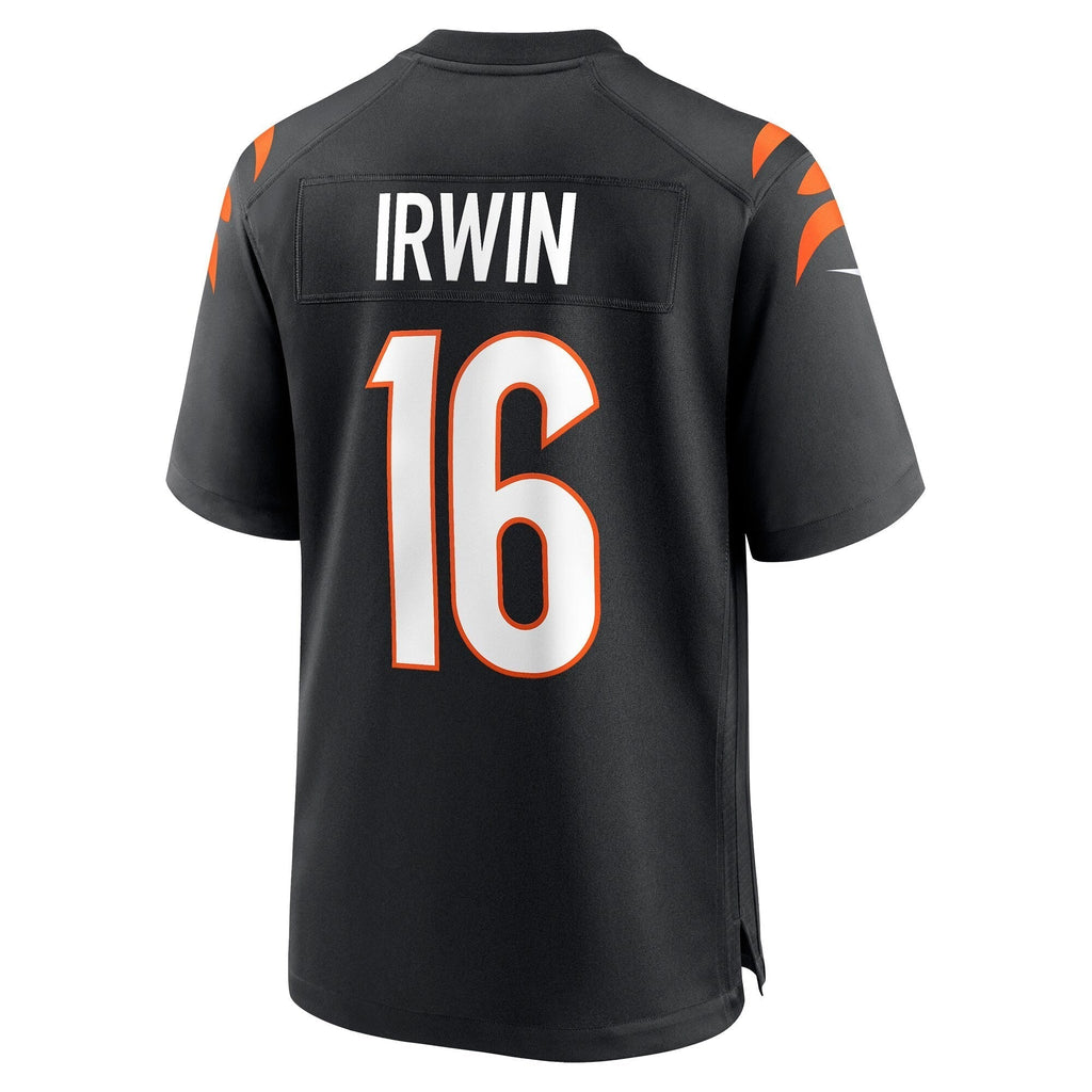 Trenton Irwin Cincinnati Bengals  Game   Jersey - Black
