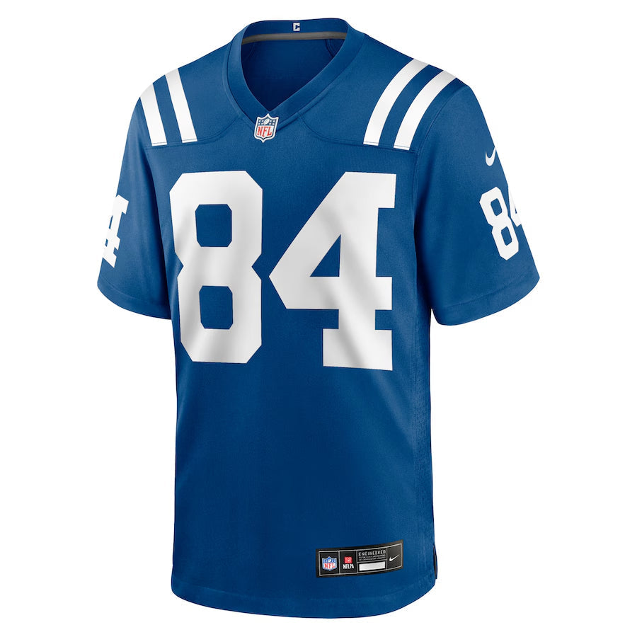 Men's Indianapolis Colts Tyler Warren  Royal 2025  Draft First Round Pick Game Jersey