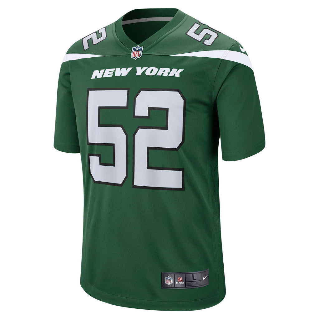 Jermaine Johnson II New York Jets    Game Jersey - Green