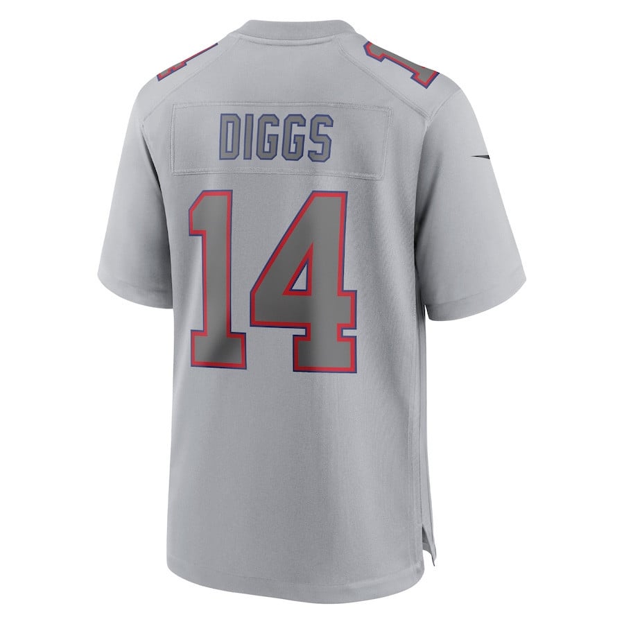 Stefon Diggs Buffalo Bills Atmosphere Fashion Game Jersey - Gray