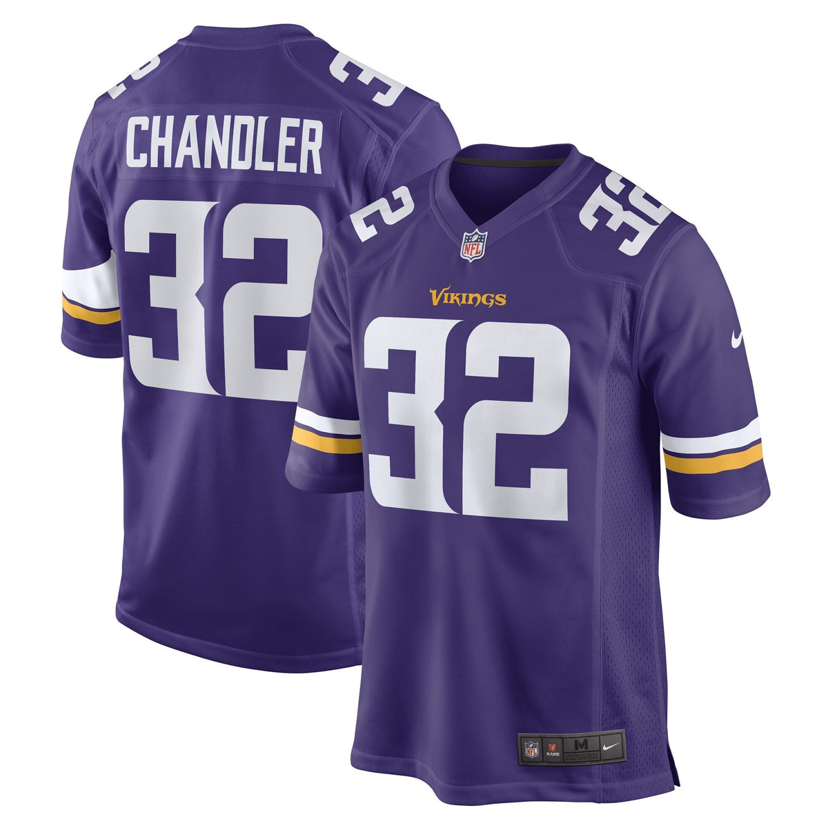 Ty Chandler Minnesota Vikings  Game   Jersey - Purple
