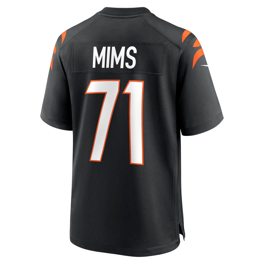 Amarius Mims Cincinnati Bengals     Game Jersey - Black