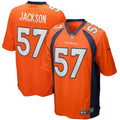 Tom Jackson Denver Broncos  Game Retired   Jersey - Orange
