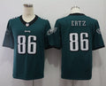 Men's Philadelphia Eagles Zach Ertz #86 Midnight Green Game Jersey1