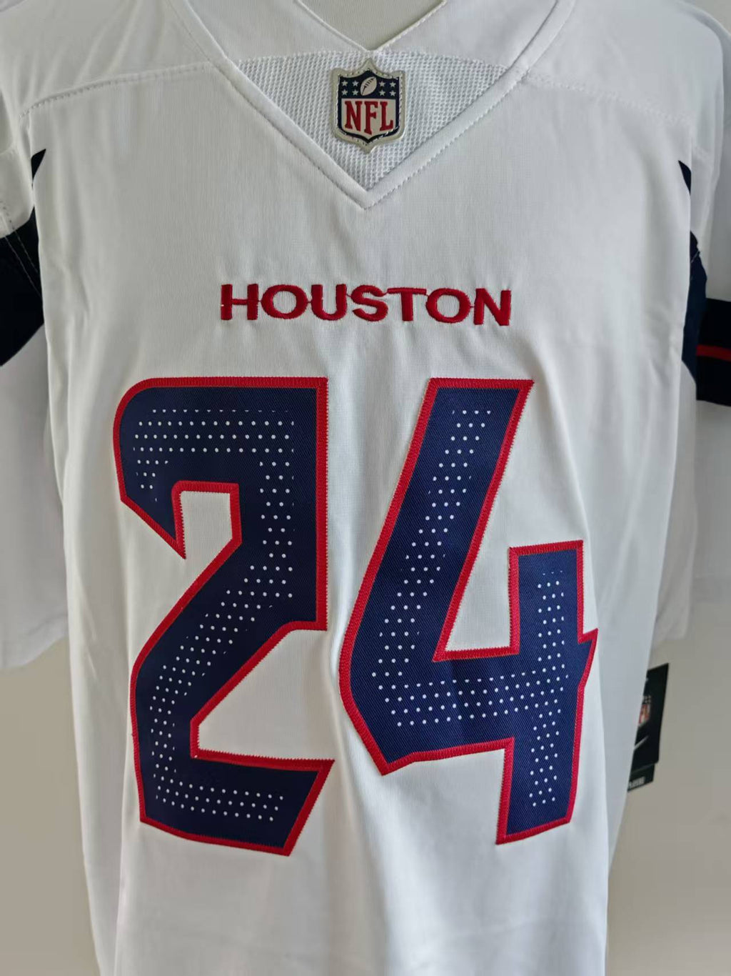 Men's Houston Texans Derek Stingley Jr. Jersey-White