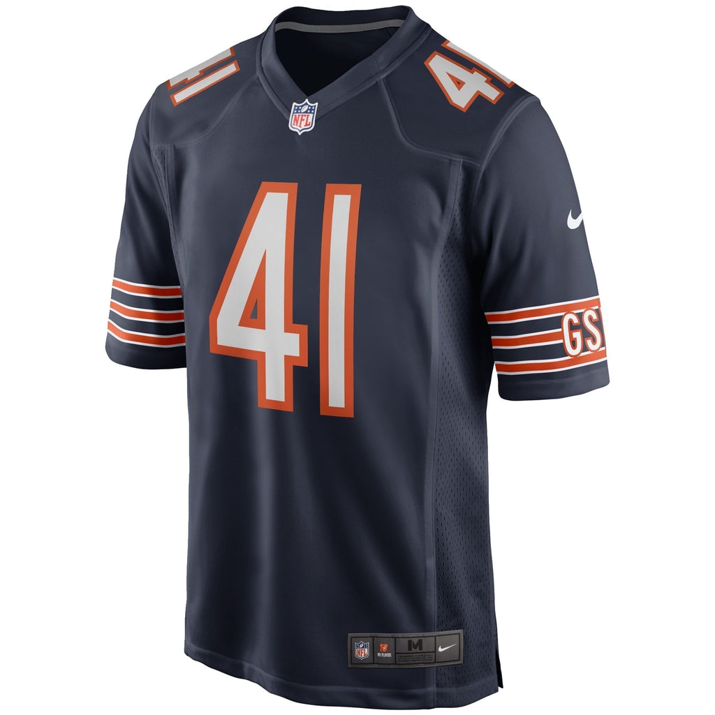 Brian Piccolo Chicago Bears  Game Retired   Jersey - Navy