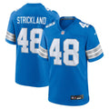 Loren Strickland Detroit Lions  Game Jersey -  Blue