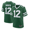 Joe Namath New York Jets  Game Jersey - Legacy Green