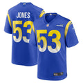 Ernest Jones Los Angeles Rams  Game   Jersey - Royal