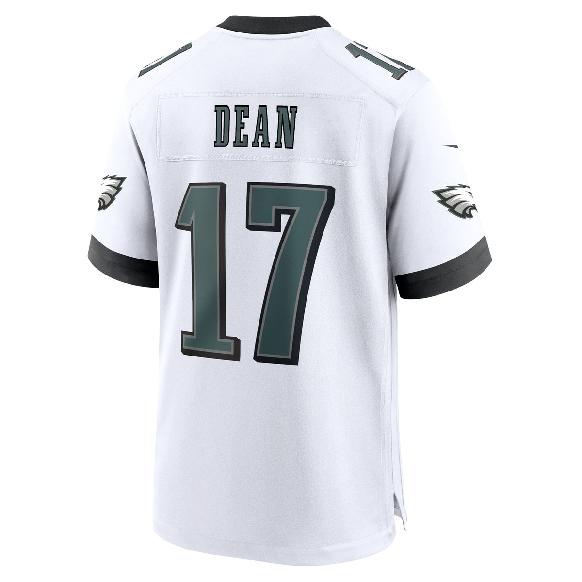 Nakobe Dean Philadelphia Eagles  White Game Jersey - White