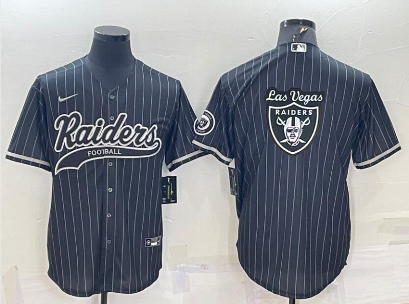 Men's Las Vegas Raiders Black Game Player Jersey1