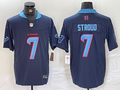 Men's Houston Texans C.J. Stroud #7 Navy Vapor F.U.S.E. Limited Jersey