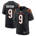 Joe Burrow Cincinnati Bengals    Game Jersey - Black
