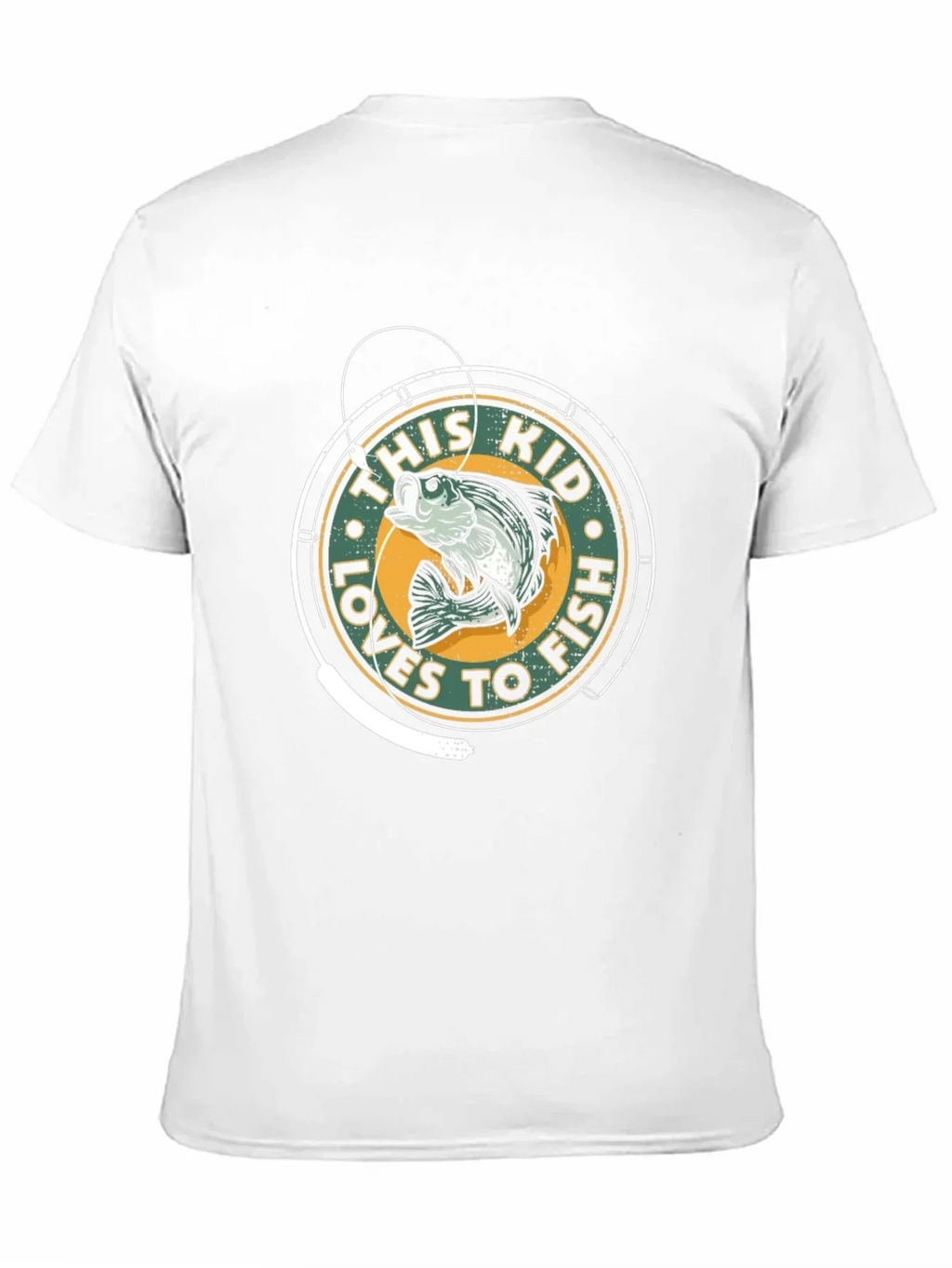 This Kid Loves to Fish Graphic T-Shirt