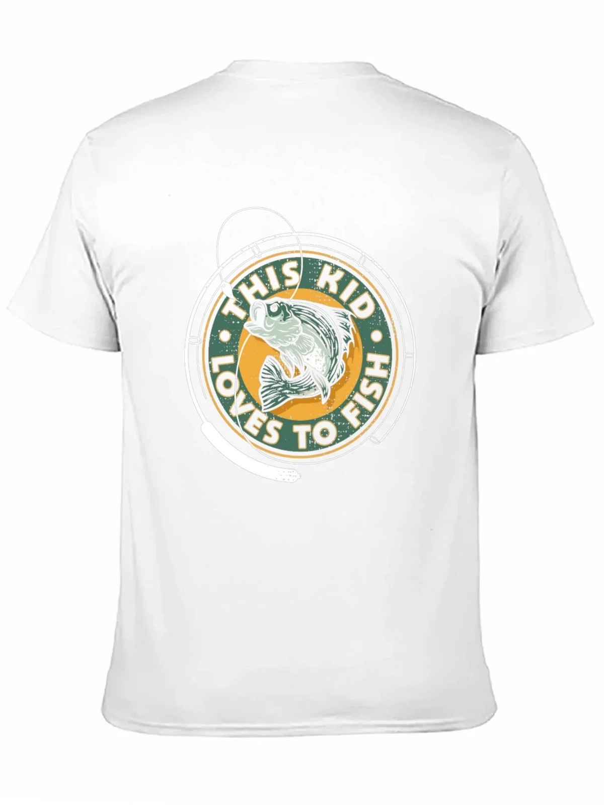 This Kid Loves to Fish Graphic T-Shirt