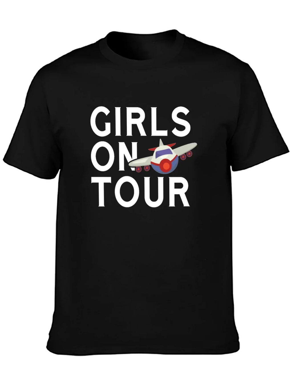 Girls on Tour T-Shirt | Airplane Design