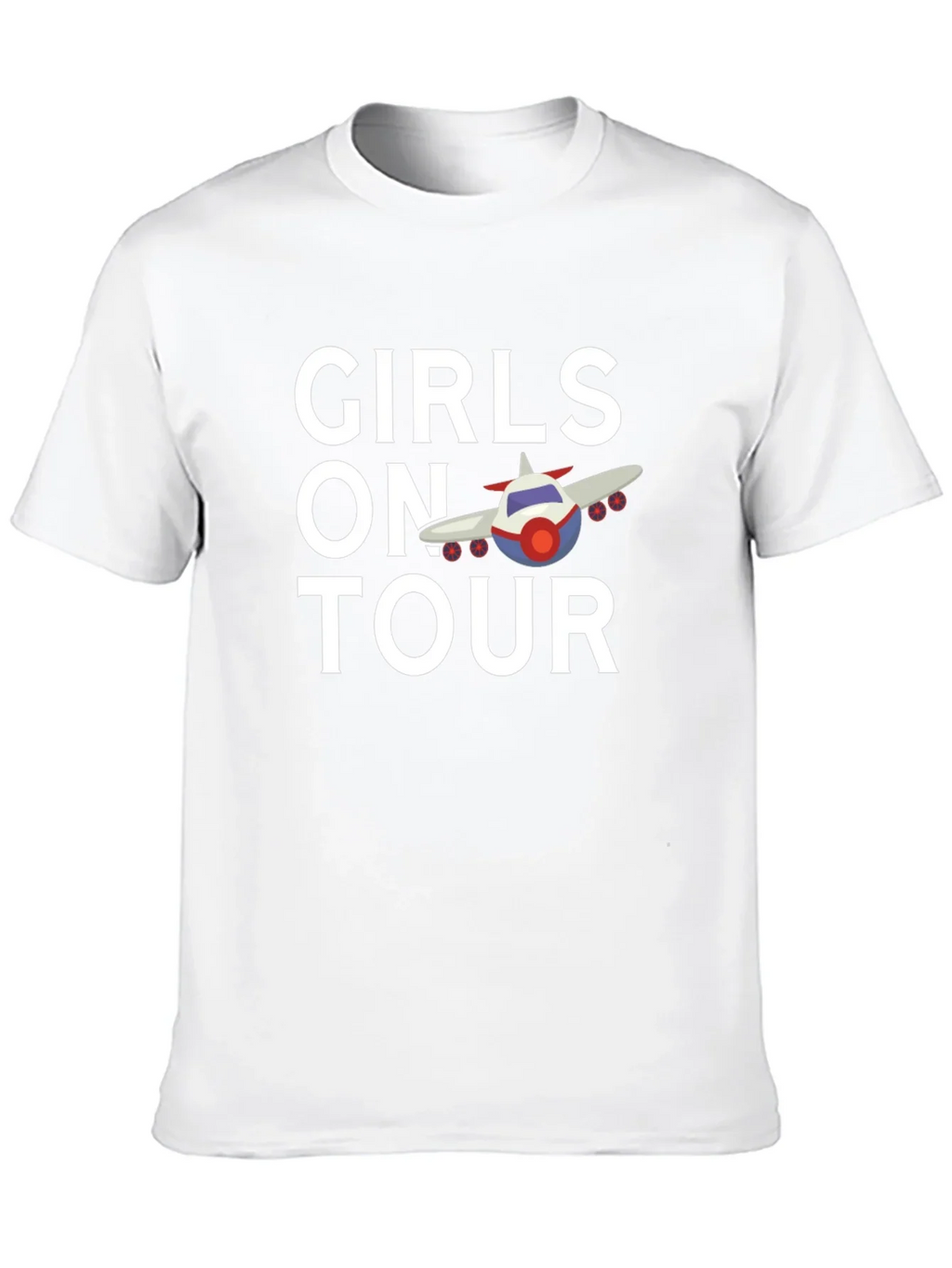 Girls on Tour T-Shirt | Airplane Design
