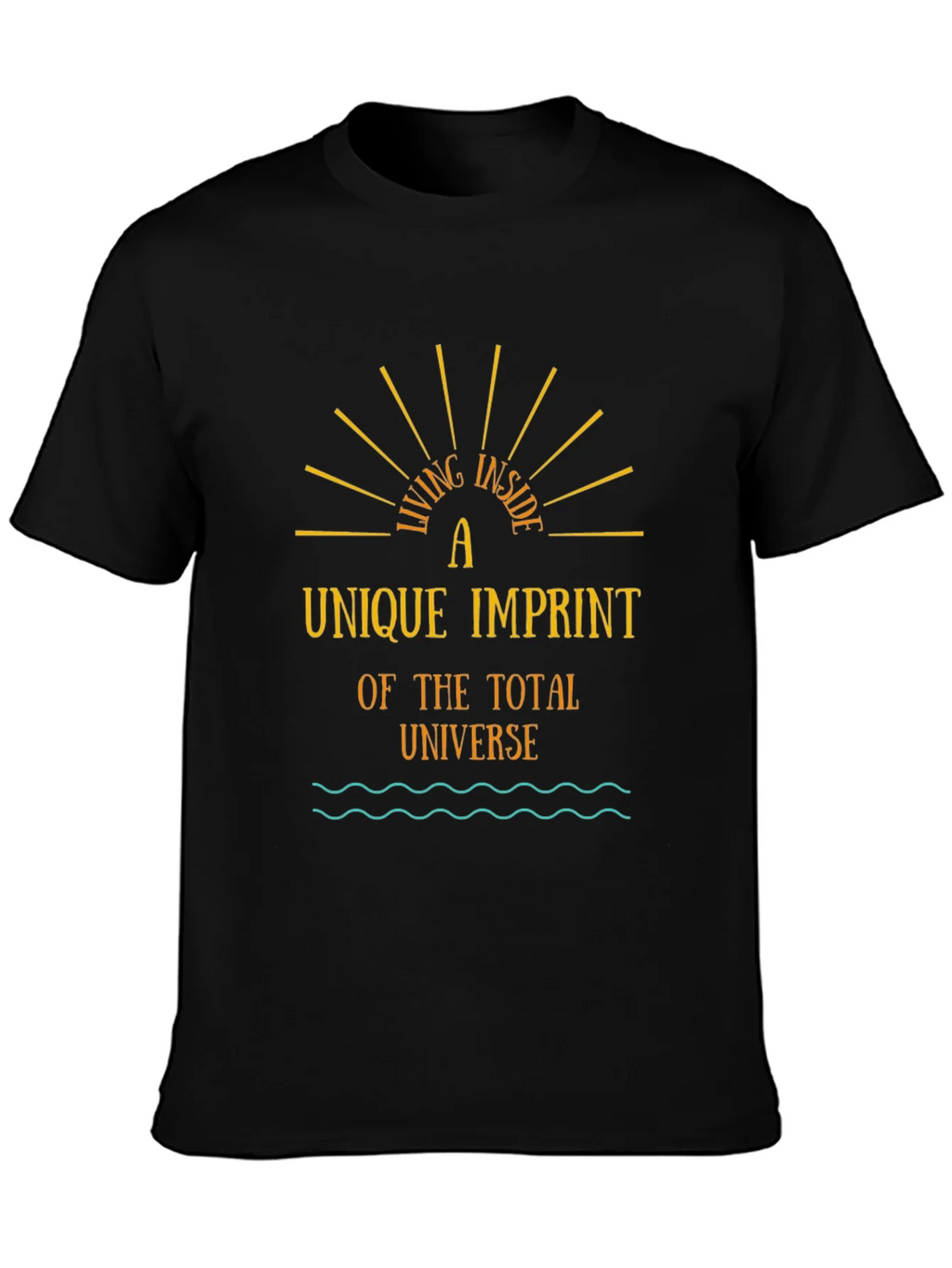 Unique Imprint Tee - Living Inside the Universe