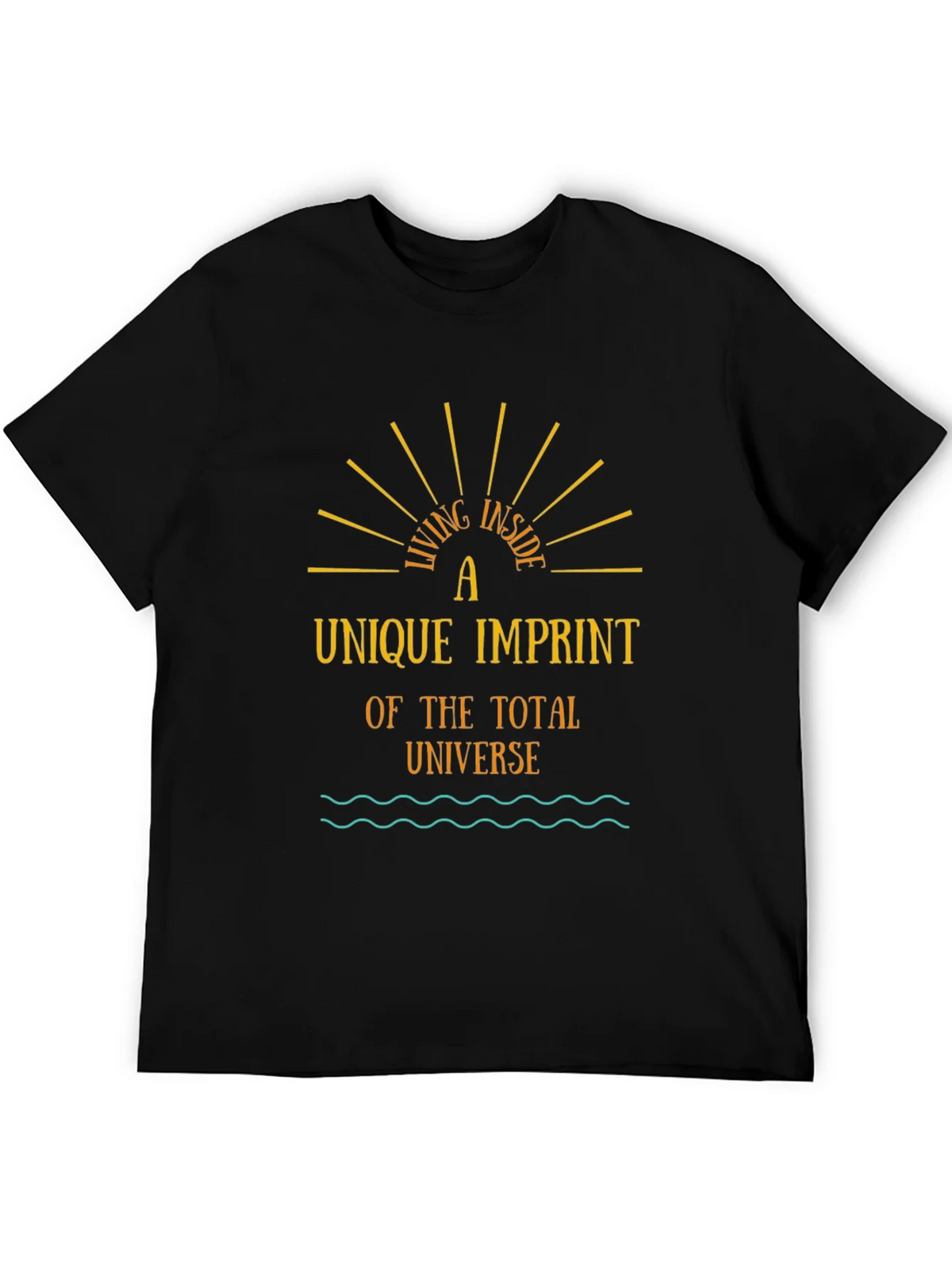 Unique Imprint Tee - Living Inside the Universe
