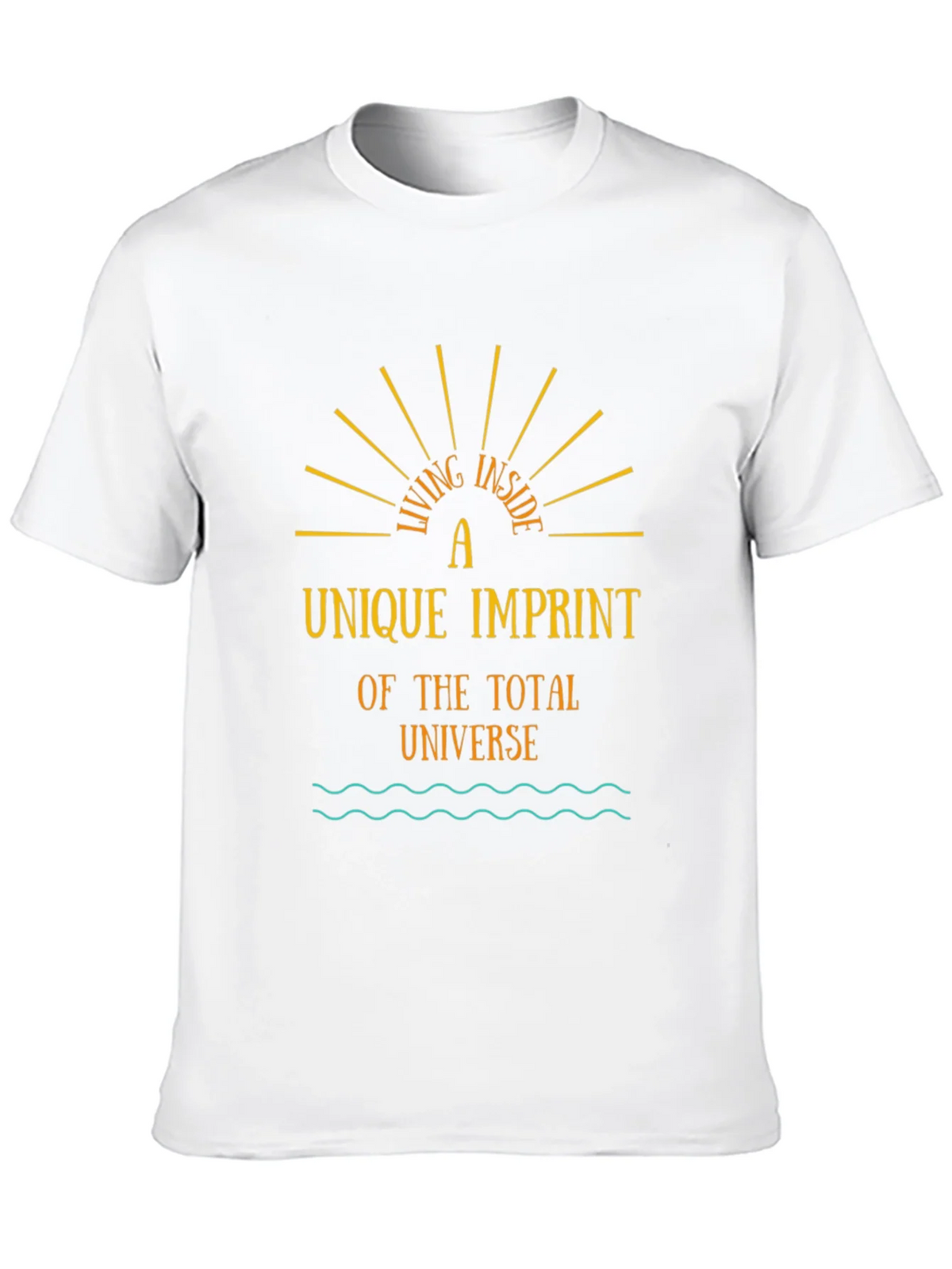 Unique Imprint Tee - Living Inside the Universe