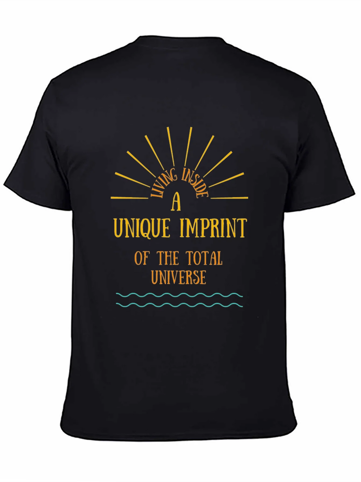Unique Imprint Tee - Living Inside the Universe