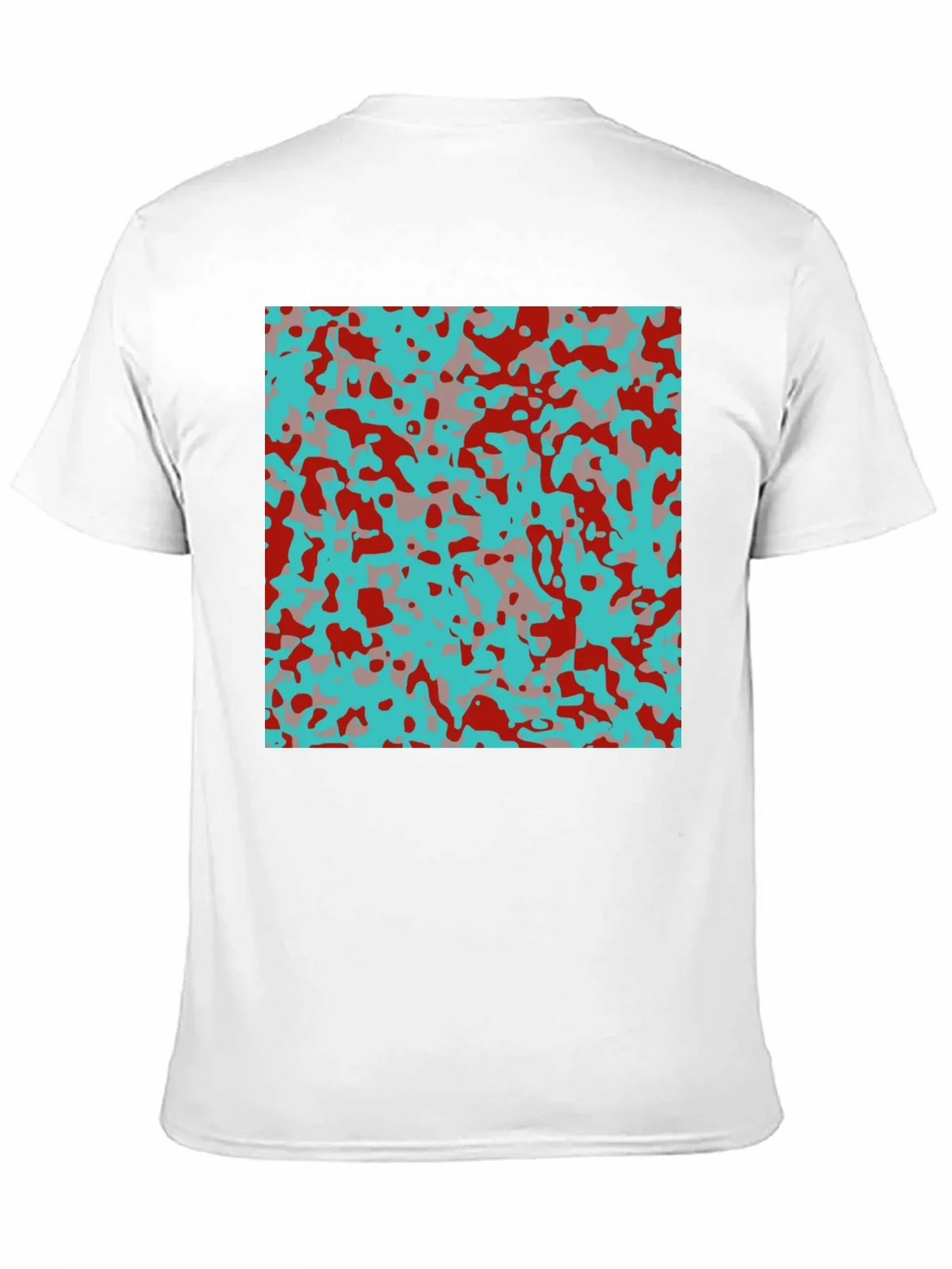 Urban Camo Print Black T-Shirt